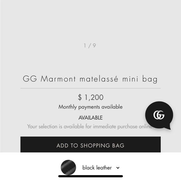 Gucci Black and Gold Quilted Crossbody Bag - Picture 8 of 11